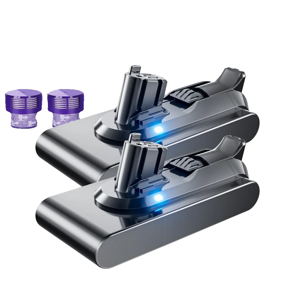 Batterie, 6000mah Kapazität, Kompatibel Mit Mehreren Modellen, 2 V11 7.0ah Filter