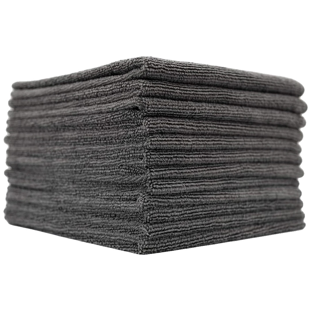 Mikrofaserhandtuch, Hohe Absorption, Fusselfreies Design, Grau 10pcs, Superfeine Faser-c