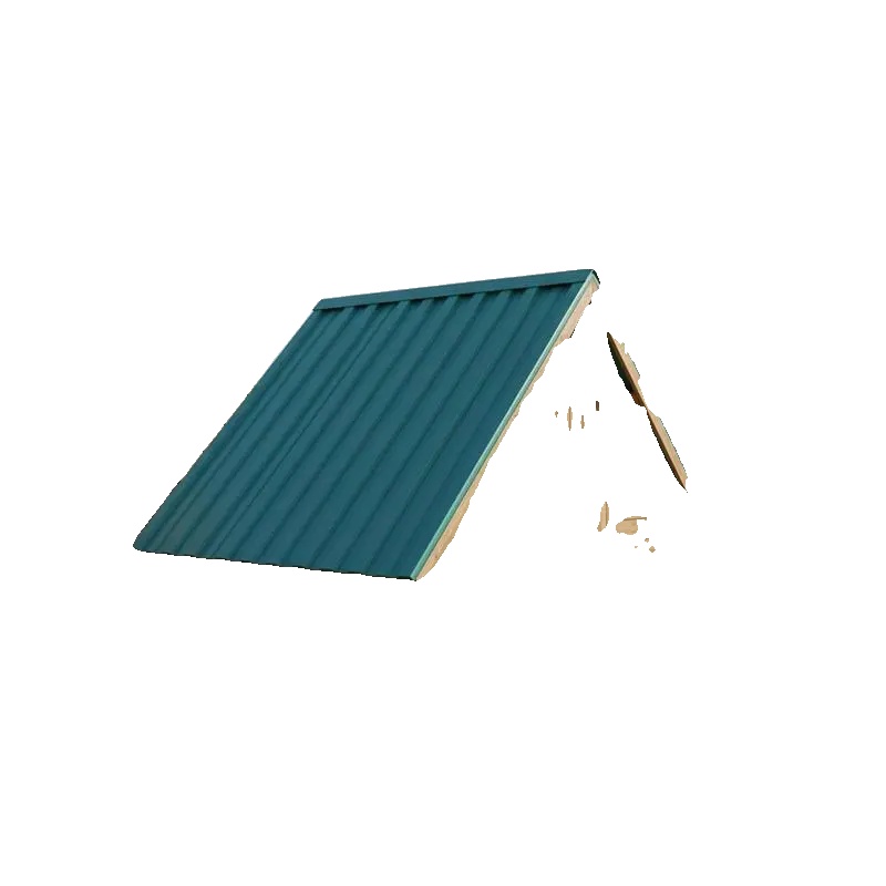 Dachpaneele, Langlebender Verzinkter Stahl, Wetterbeständiges Design, Grau80x45cm12stück