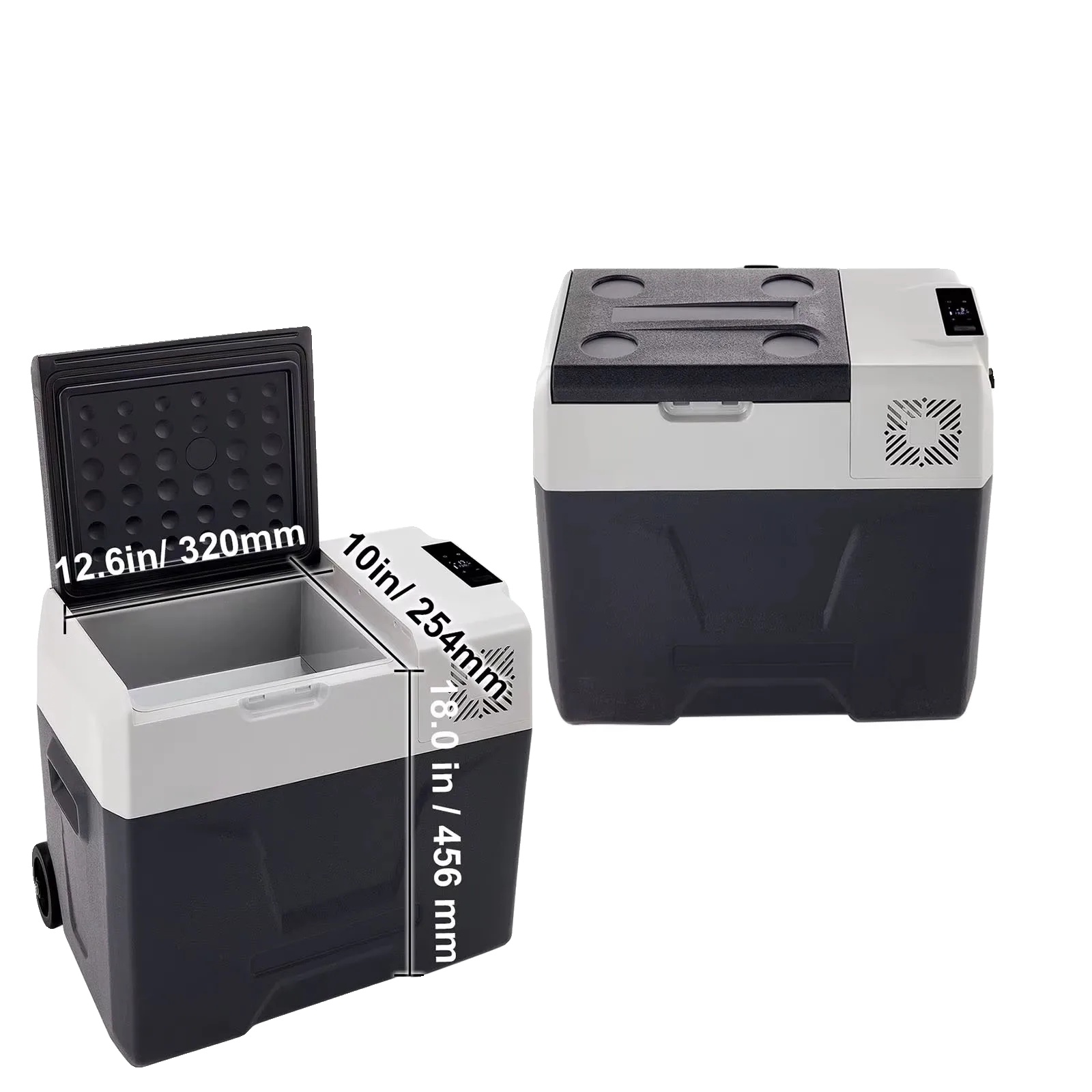 Auto-kühlschrank, Tragbar, Dualspannung, 50l