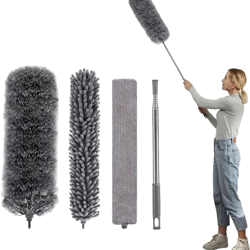Staubwedel, Mikrofaser-reinigungsaufsatz, Flexibles Design, C