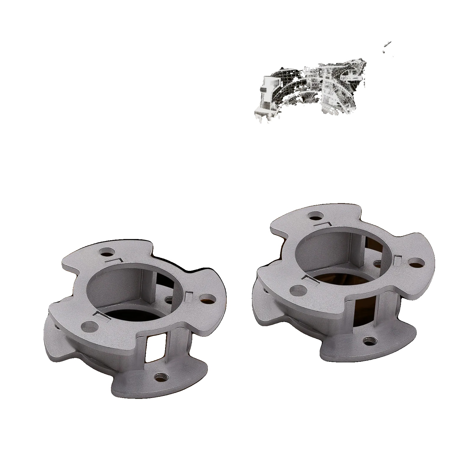 Leveling Lift Kit, 2,5 Zoll Hebehöhe, Stahlmaterial, Kompatibel Mit Ford Ranger 2wd Und 4wd, Bolt-on Installation, Verbesserte Bodenfreiheit