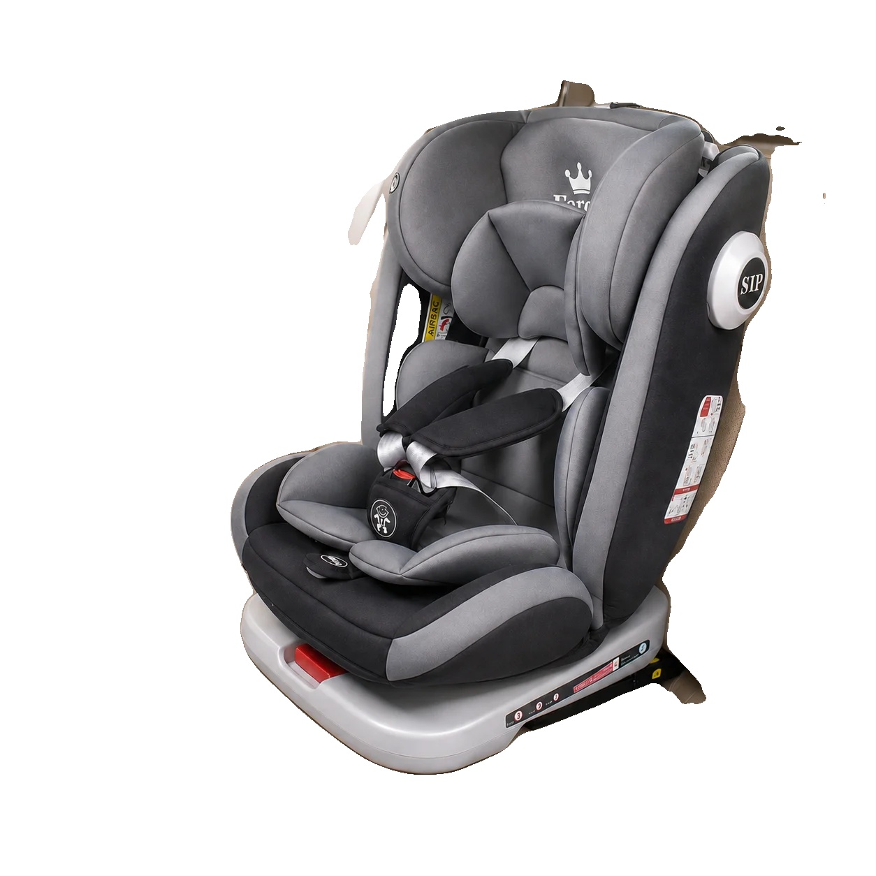 Kindersitz, 360° Drehung, Isofix-installation, Fünf-punkt-gurt, Geeignet Für 9-36 Kg, Alter 0-12 Jahre