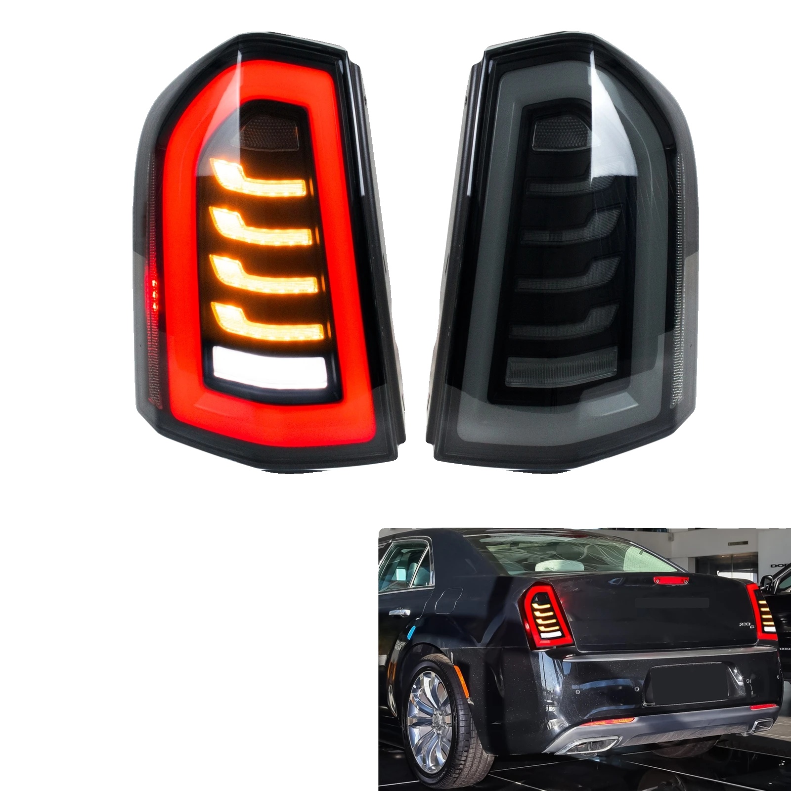 Led-rücklichter, 35 W, 3400 Lm, 12 V, Ce-zertifiziert, Plug And Play