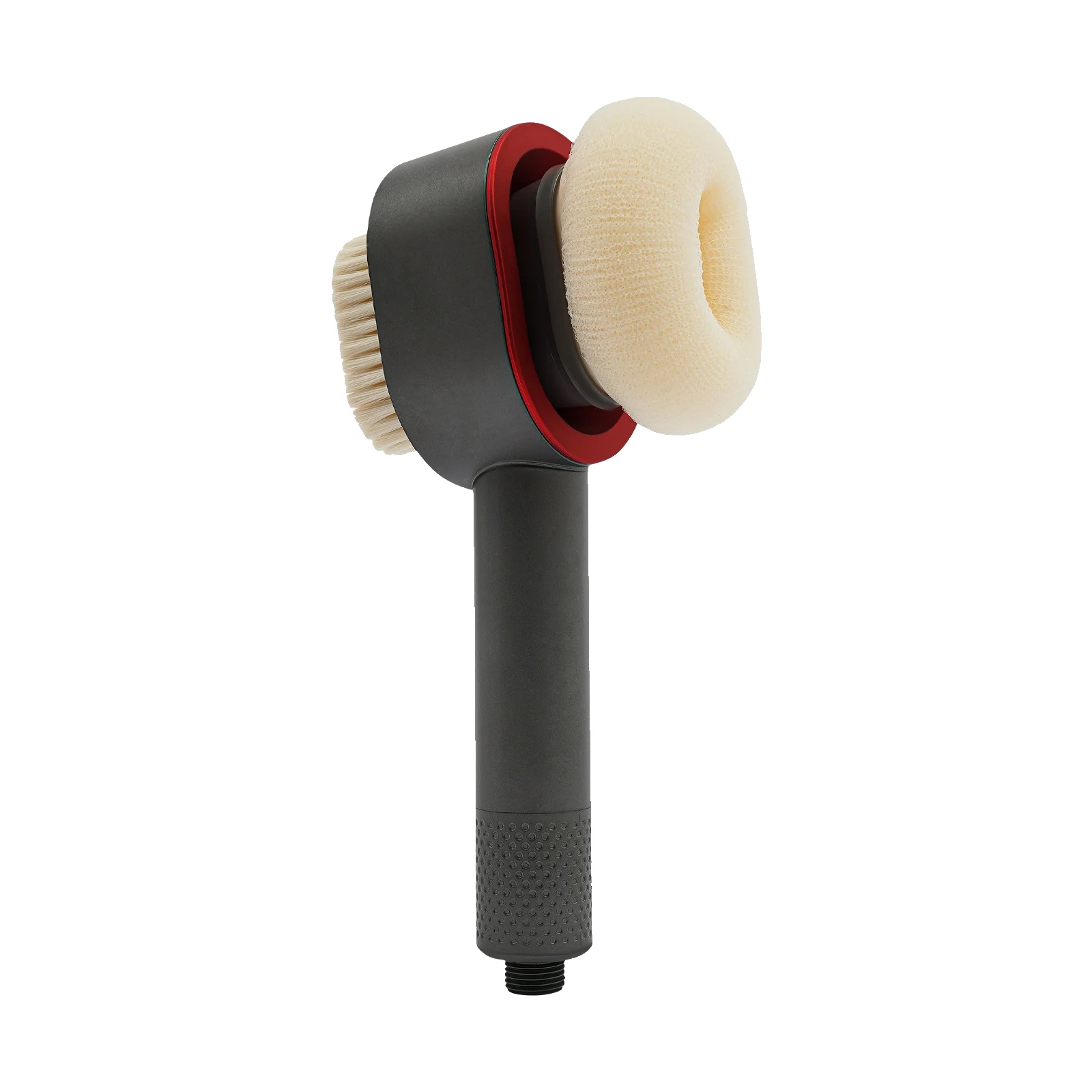 Handheld Gefilterter Duschkopf, Bambuskohlefilter, Massagekopf, Grau