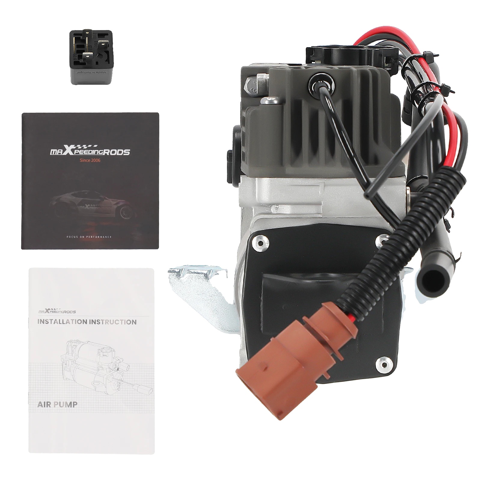 Luftfederungskompressor Pumpe, Geschlossene Einheit, 30 Cm X 15 Cm X 15,5 Cm, Für Audi A6 Avant Kompatibilität, 20 Bar Betriebsdruck, -30°c Bis 80°c