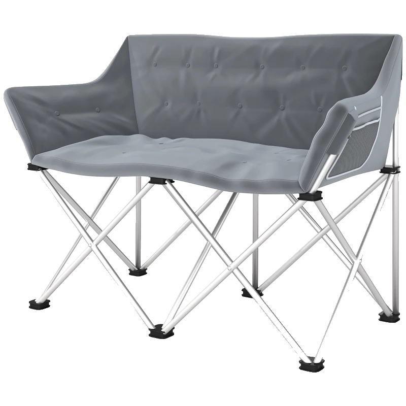Klappstuhl, Pulverbeschichteter Metallrahmen, Tragfähigkeit Von 240 Kg, Abmessungen 120l X 57b X 95h Cm, Gewicht 6,5 Kg, Inklusive Seitentaschen
