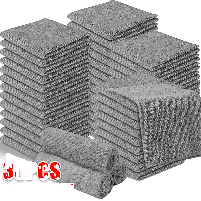 Mikrofaser-reinigungstücher, Super Saugfähig, Wiederverwendbar, 30pcs