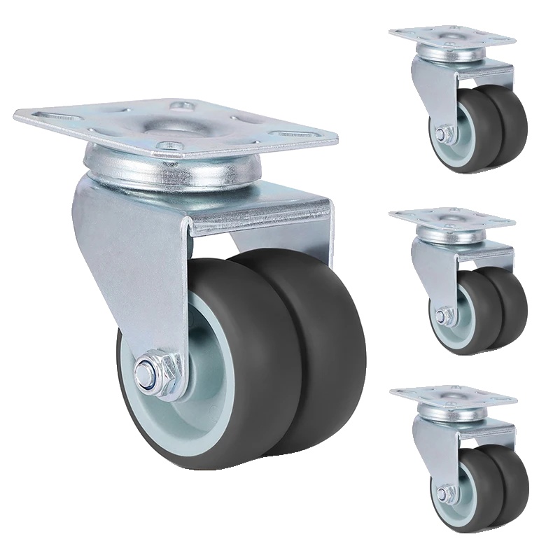 Möbelrolle, 360-grad-drehung, Hohe Tragfähigkeit, 4pcs Kein Bremsen