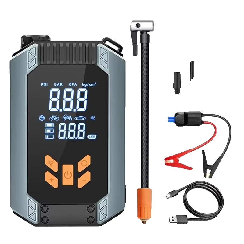Auto-starthilfe, Reifenaufblaser, Powerbank, 1000a