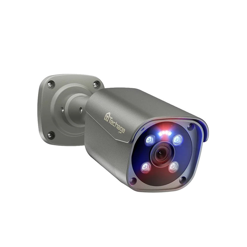 Ip-kamera, Ki-bewegungserkennung, Zwei-wege-audio, 48v Poe 8mp Kamera
