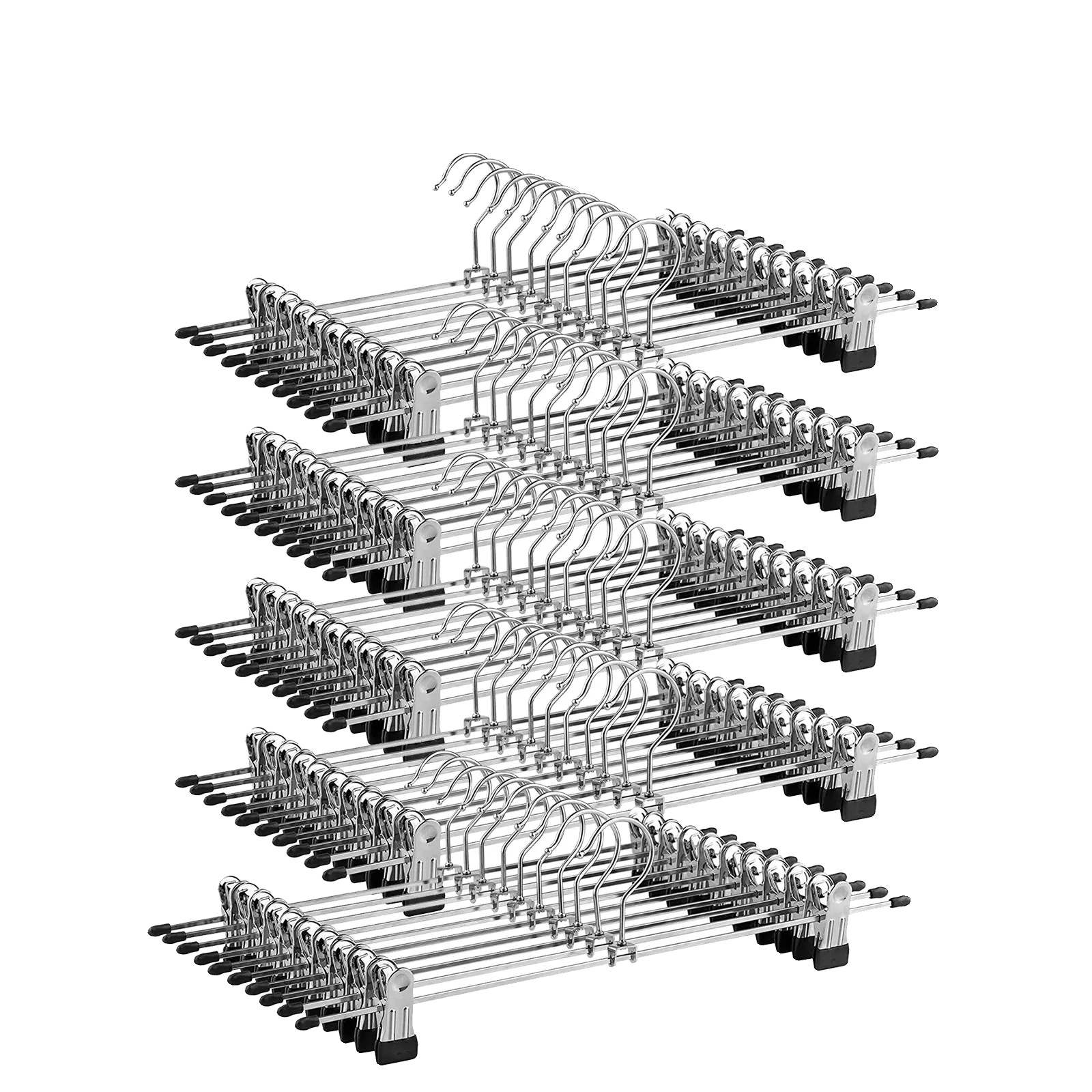 Zangenhalter, Verstellbare Clips, Rostbeständig, Silber