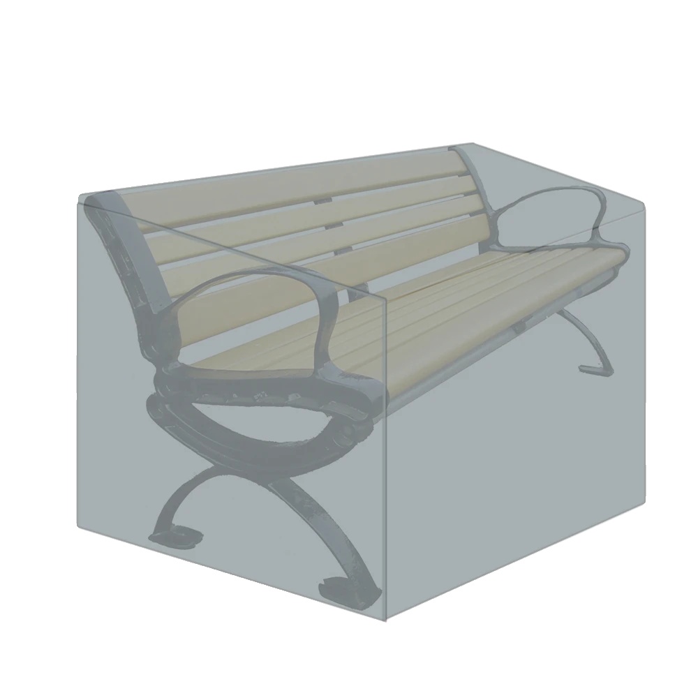 Gartenbankabdeckung, Wasserdicht, Uv-beständig, 3 Sitze 162x66x89