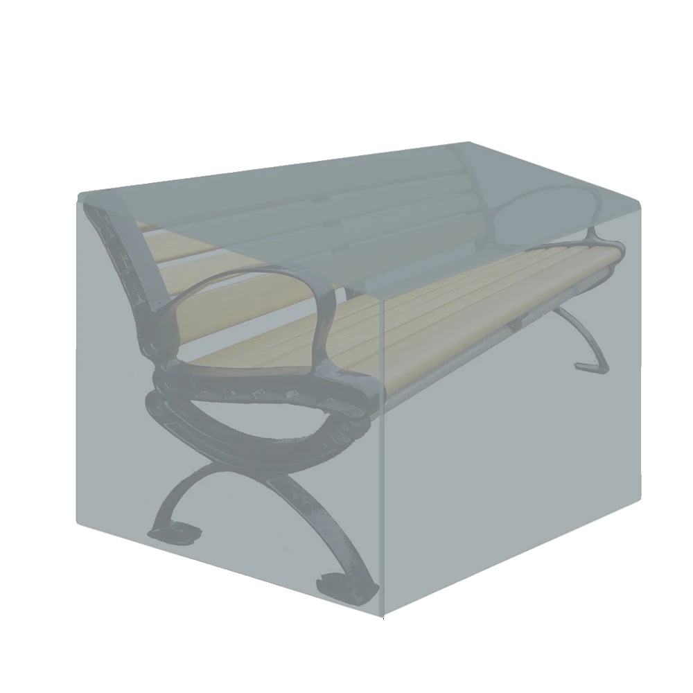 Gartenbankabdeckung, Wasserdicht, Uv-beständig, 2 Sitze 134x66x89cm