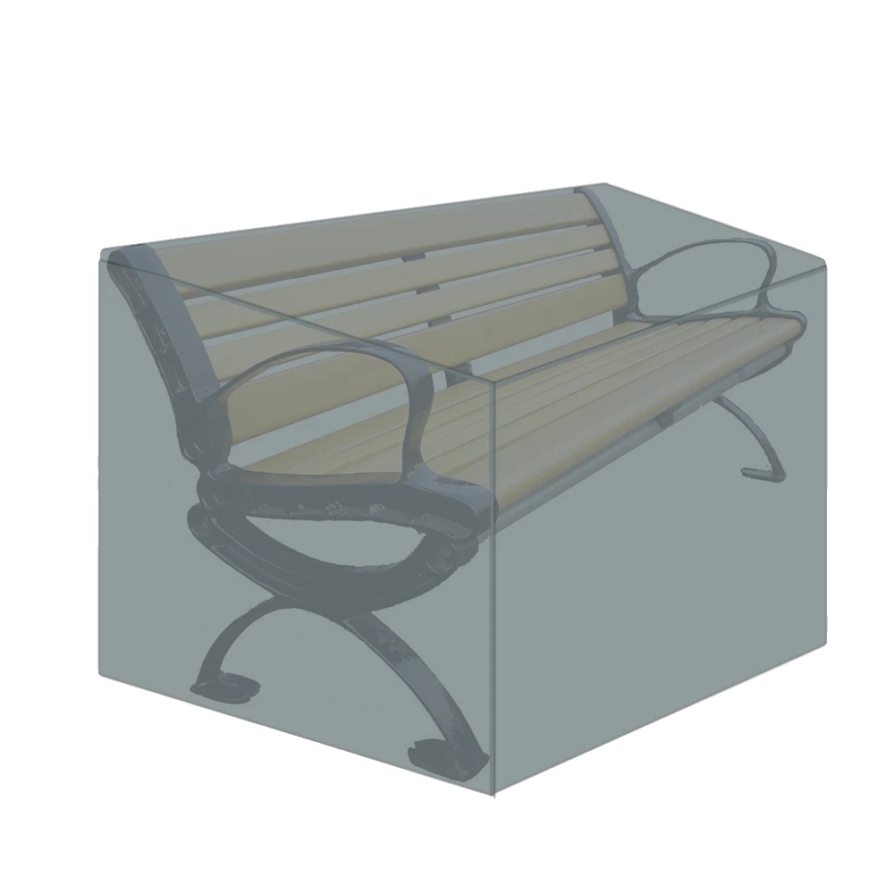 Gartenbankabdeckung, Wasserdicht, Uv-beständig, 4 Sitze 190x66x89cm