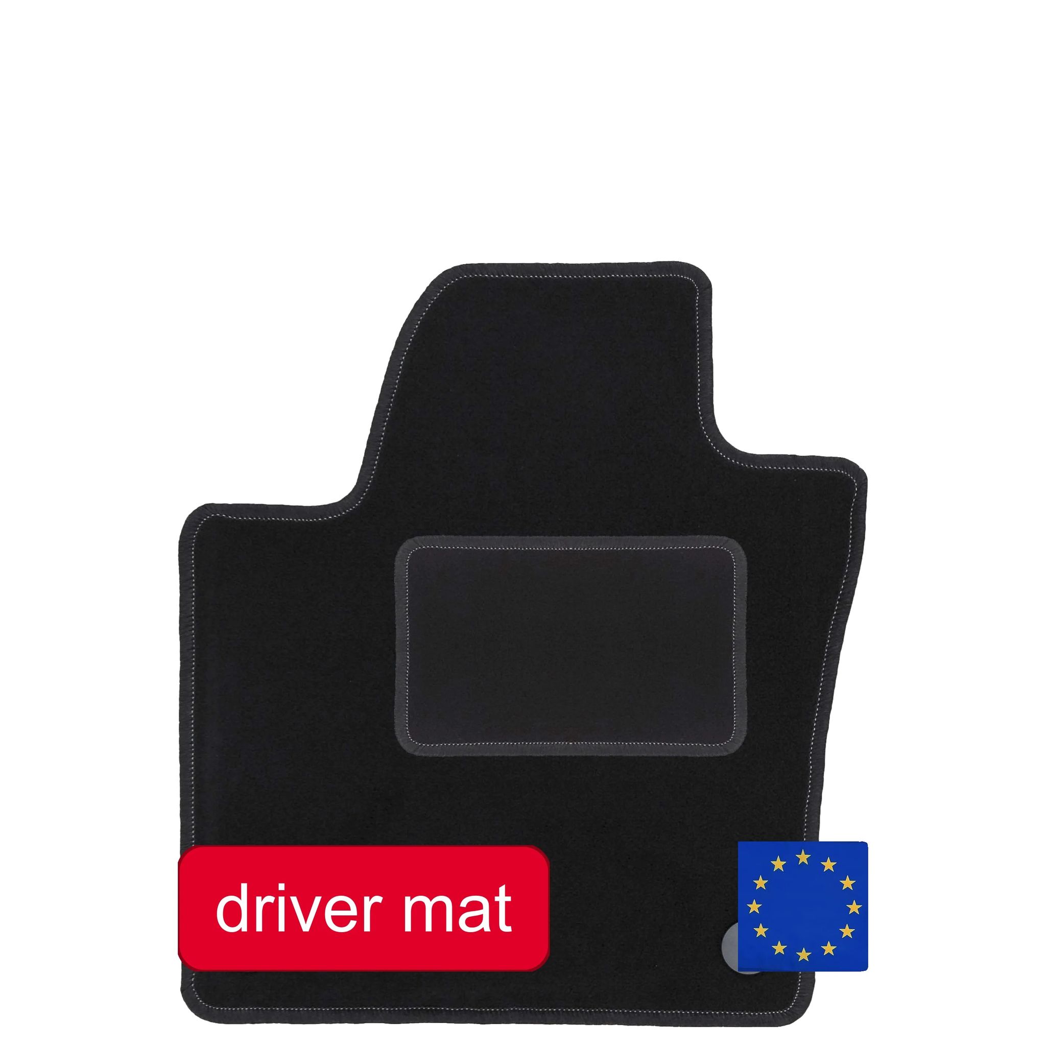 Fahrer-teppich, Langlebige Materialien, Präzise Passform Und Design, Grau