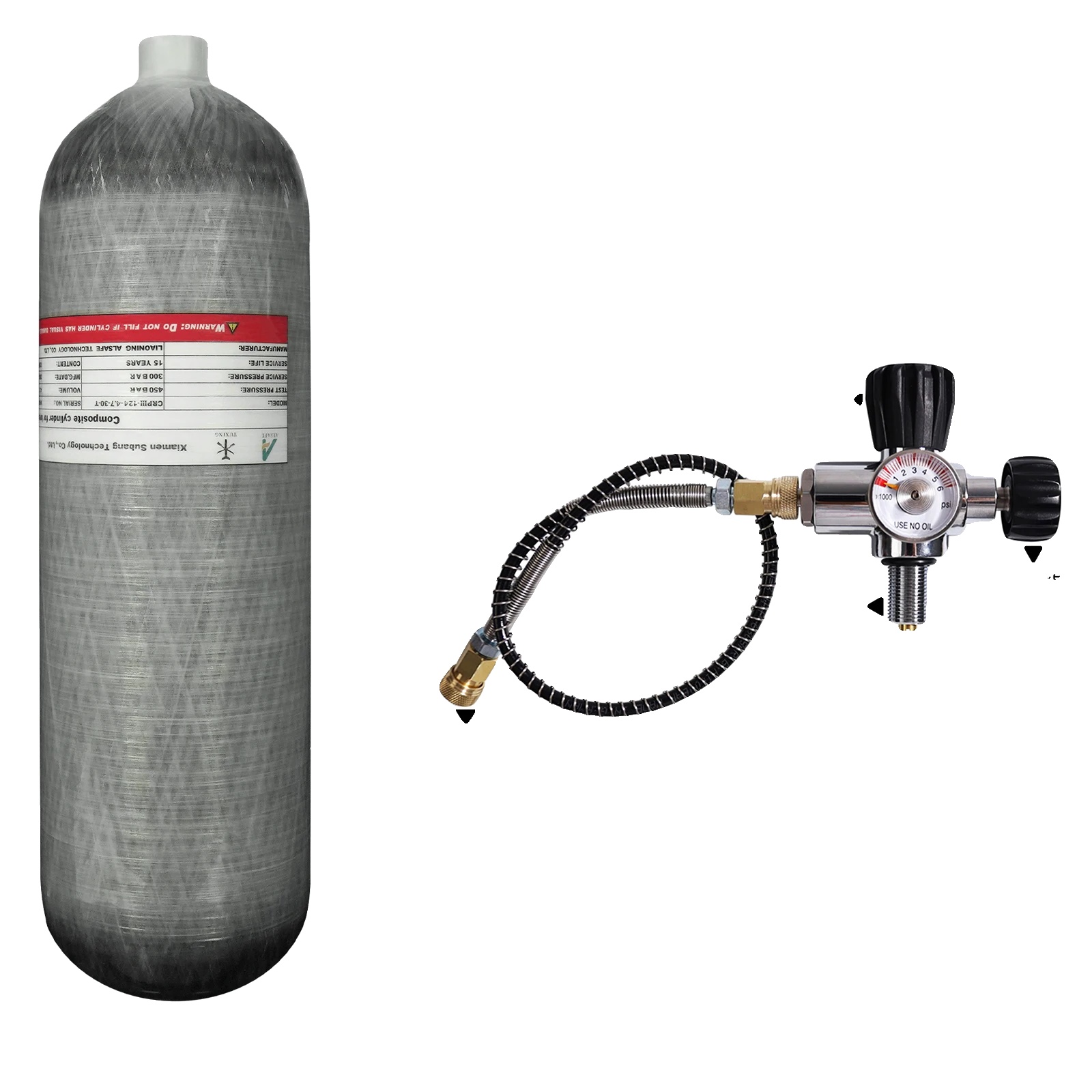 Hochdrucktank, Kohlefaser, Zuverlässige Leistung, 4.7l Mit Ventil B
