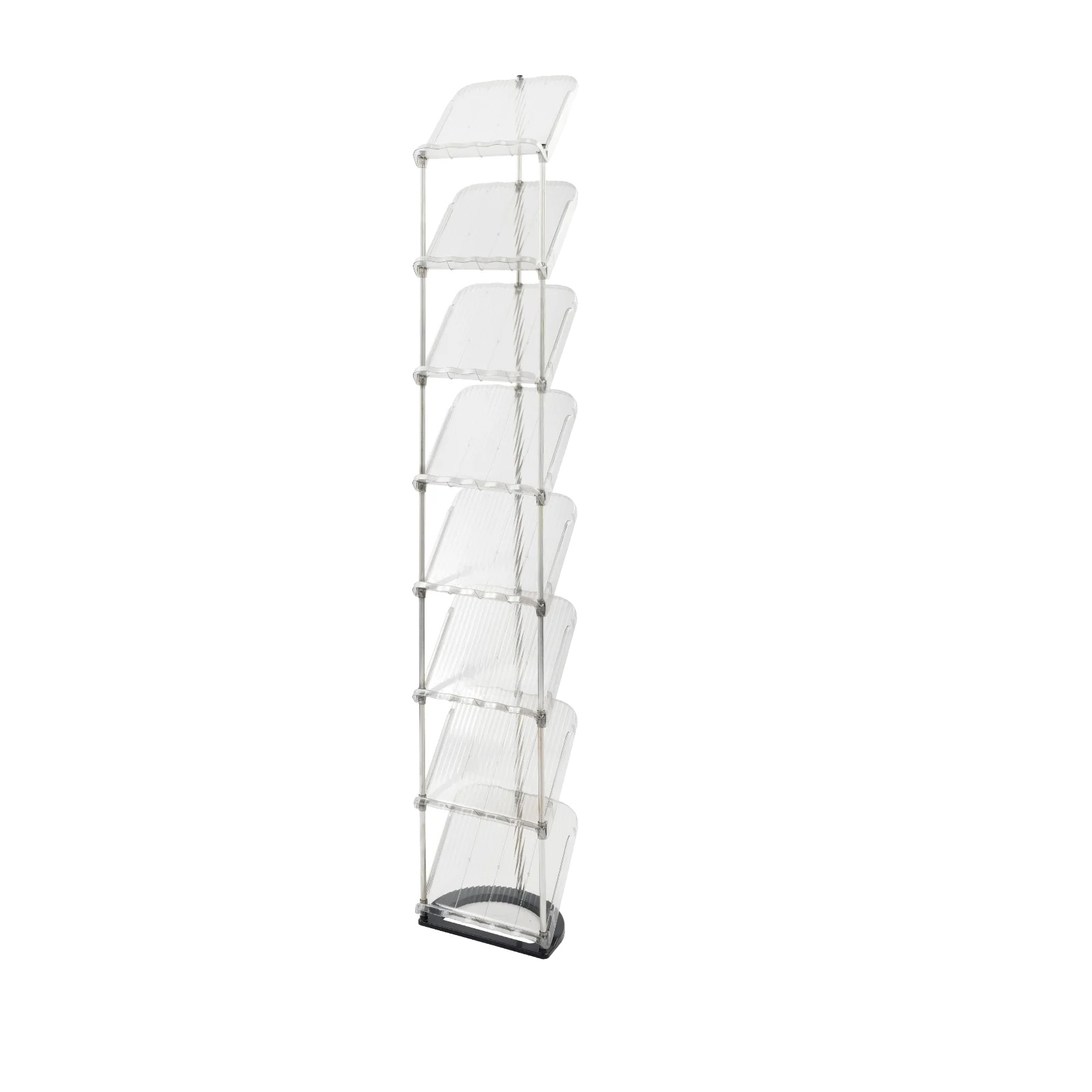 Schuhregal, Vertikales Design, Platzsparender Organizer, Graue Farbe