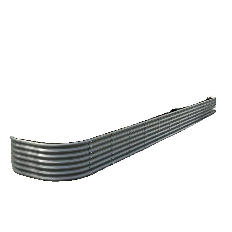 Gartenbeet, Langlebiges Metall, Vielseitige Pflanzmöglichkeiten, Grau