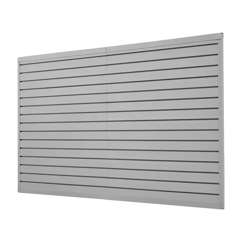 Werkzeugaufbewahrungspanel, Pvc-material, Einfache Installation, Grau
