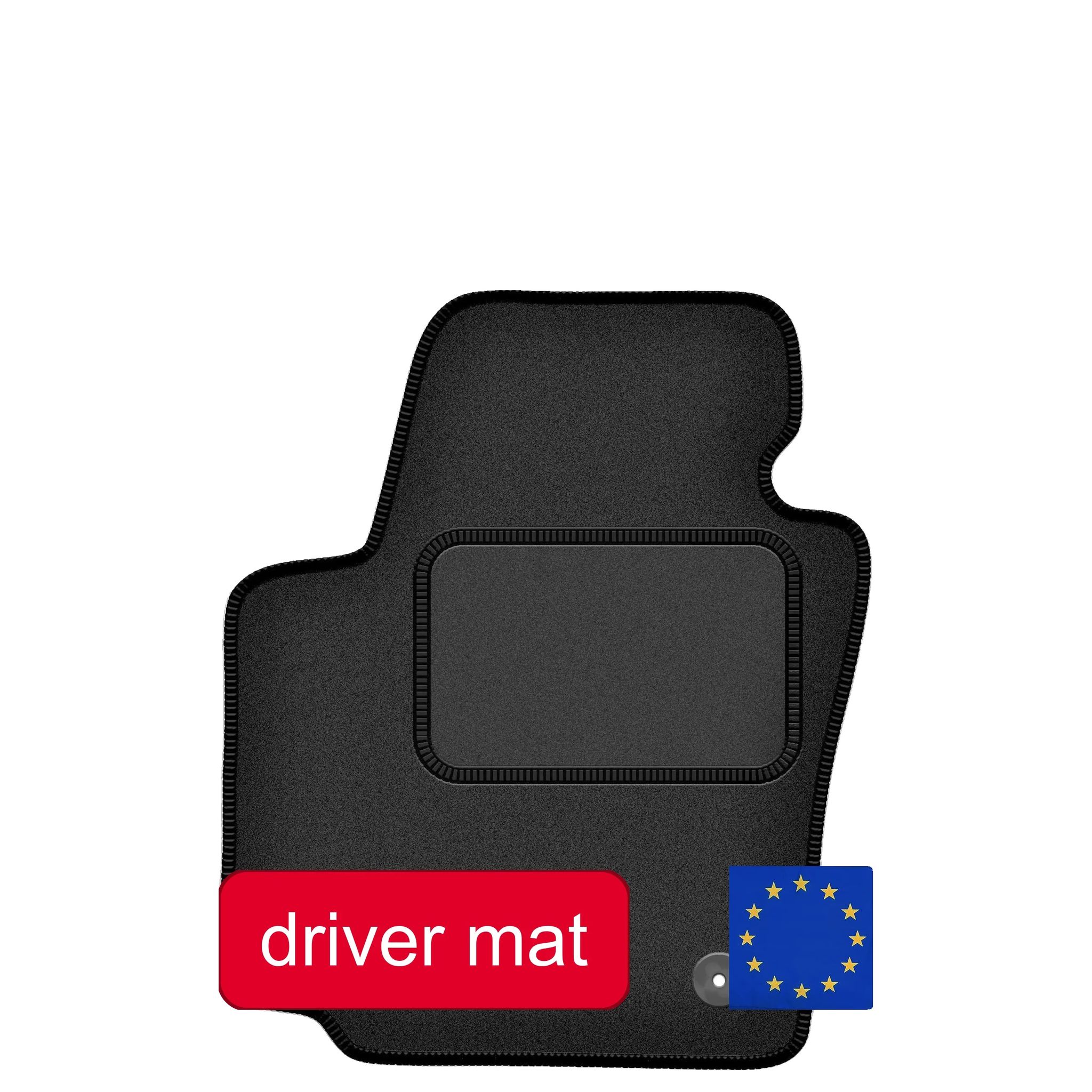 Bodenmatte, Maßgeschneidert, Strapazierfähiges Material, Grau