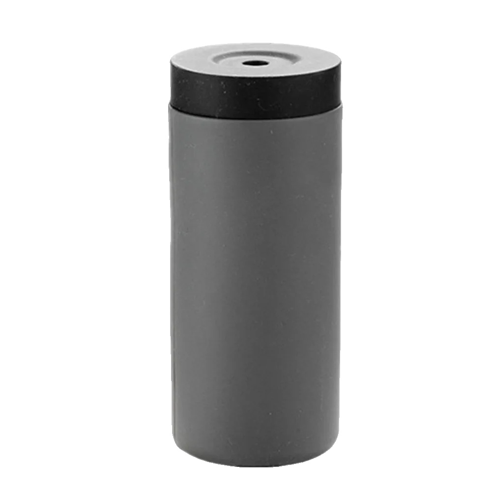 Seifenspender, Drucktyp, Langlebiges Silikon, Grau, 240ml-a