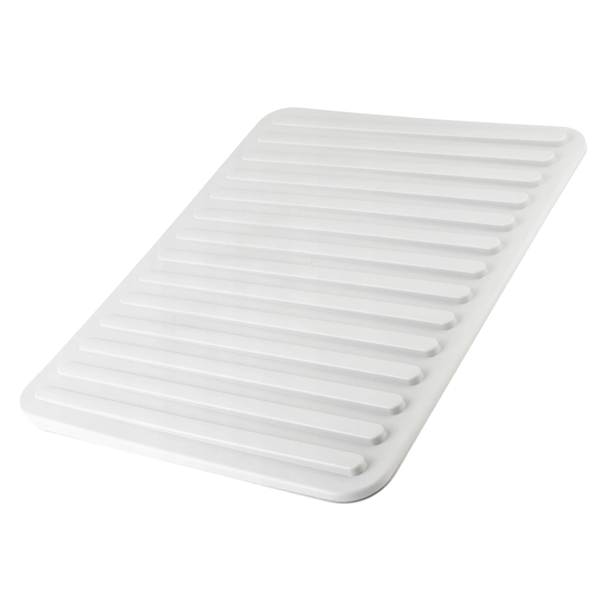 Abtropfmatte, Silikonmaterial, Großzügige Kapazität, Grau