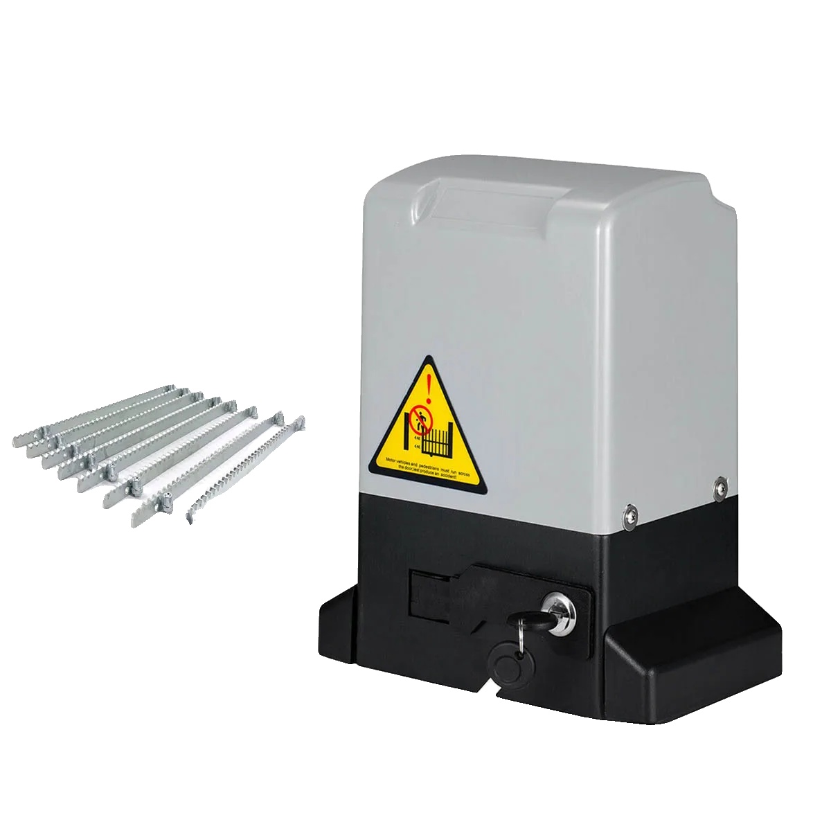 Elektrischer Schiebetoröffner, Maximale Last 800kg, Motorleistung 370w, Spannung 220v Ac, Zahnstangenlänge 0,5m, Anzahl Der Zahnstangen 8