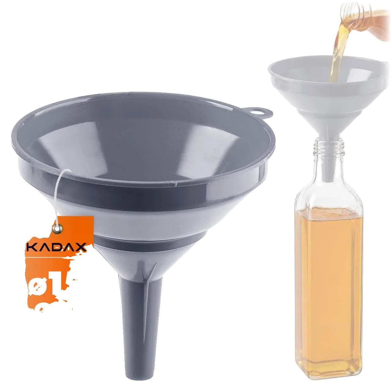 Küchentrichter, 15 Cm Durchmesser, Langlebiges Polypropylen, Spülmaschinenfest, Benutzerfreundliches Design, Vielseitige Kompatibilität