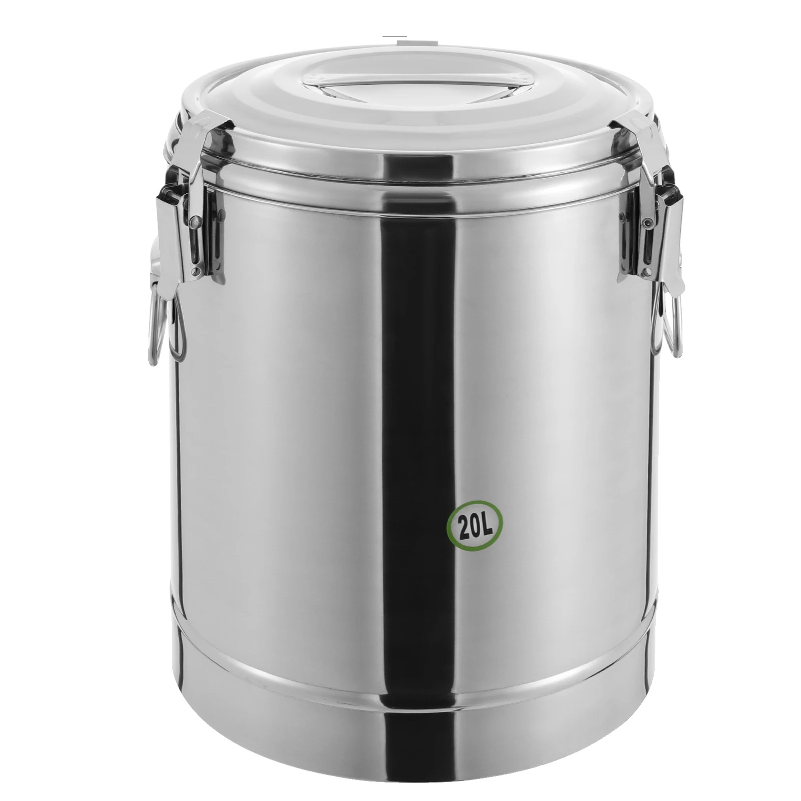 Isolierter Suppeneimer, Edelstahlkonstruktion, 30l Fassungsvermögen, 20l
