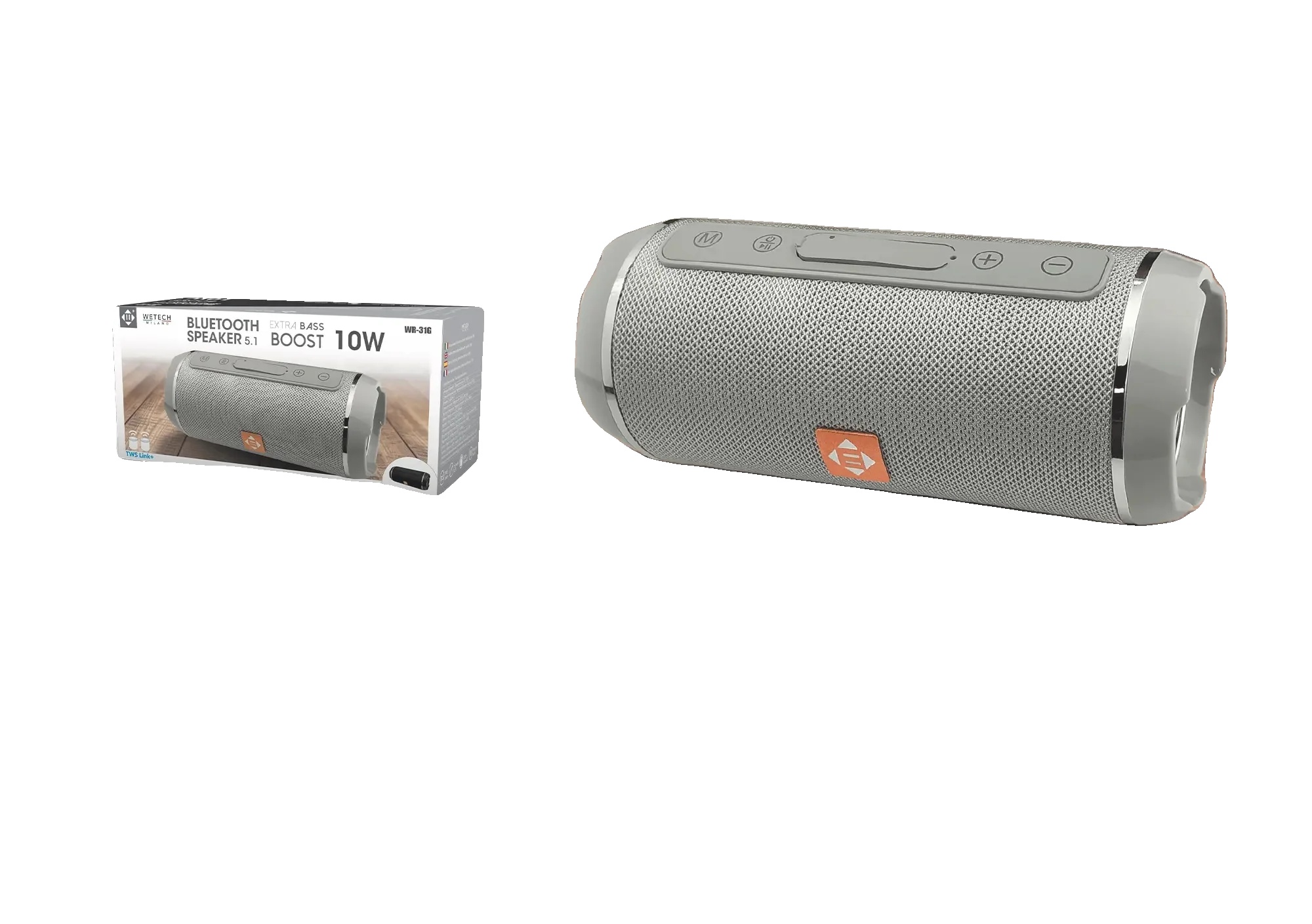Bluetooth-lautsprecher, 10w Dual-lautsprecher, Wasserfestes Design, Wr31g