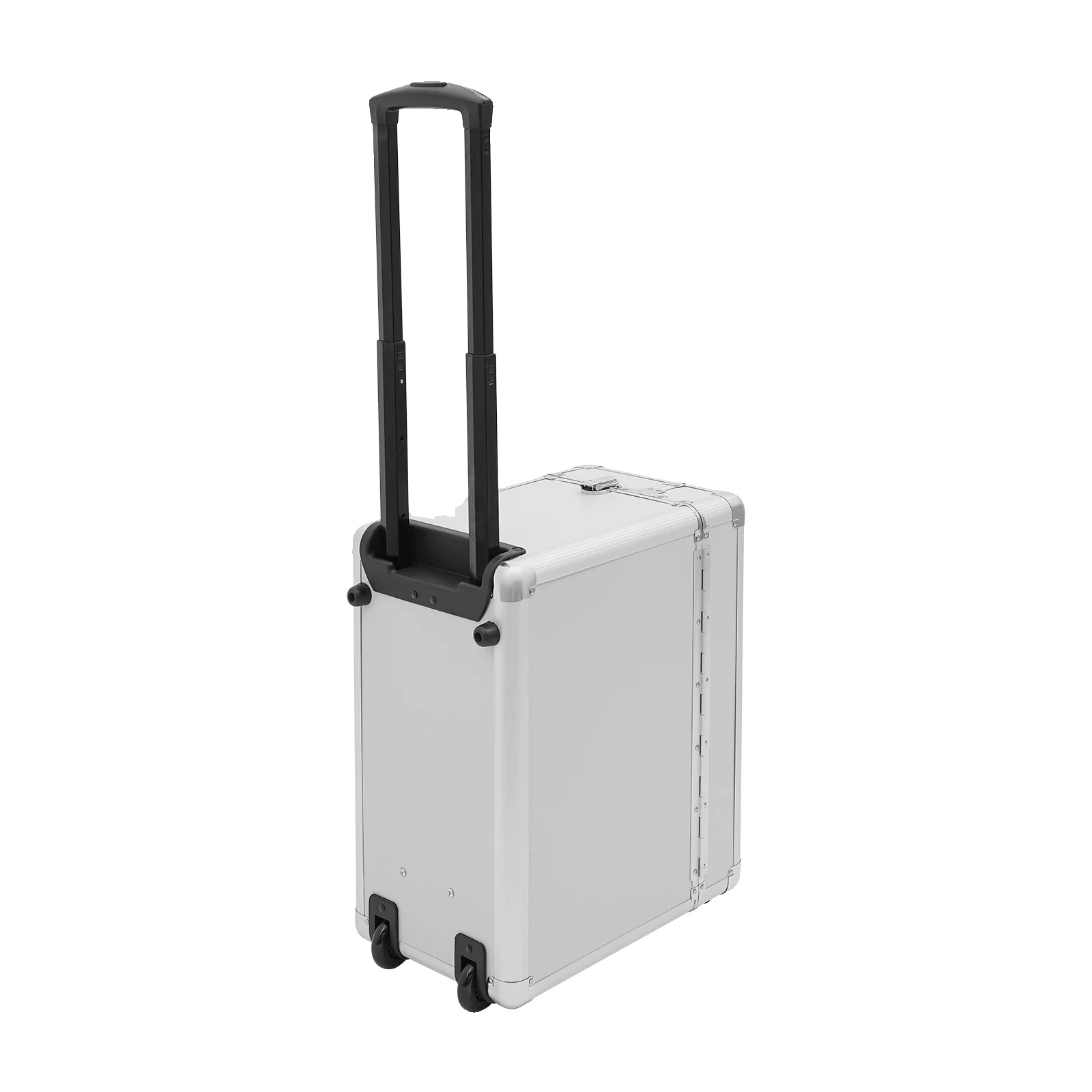 Dateispeichergehäuse, Verriegelungsmechanismus, Teleskopstange, Grau