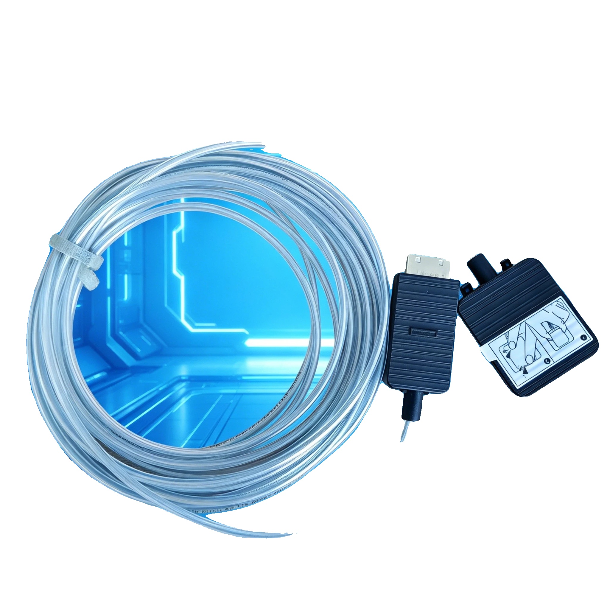 Ein Connect-kabel, Glasfaser, 5 Meter Länge, Kompatibel Mit 2018 Q7f Fernsehern, Modellnummer Bn39-02395a, Ce-zertifiziert