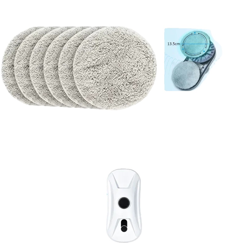 Fensterreinigungstücher, 12 Stück, Mikrofaser Material, Ra2-stoff