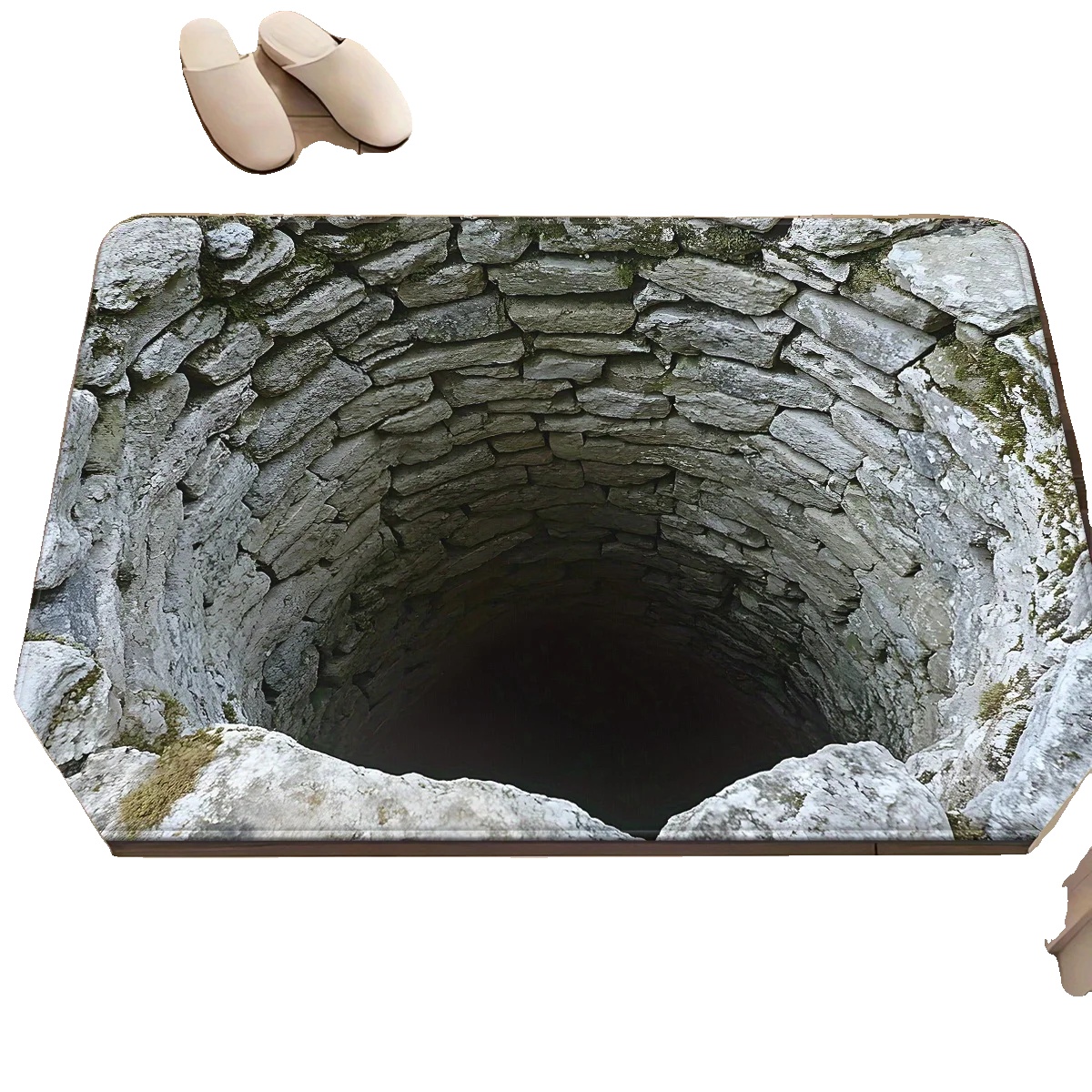Bodenmatte, 3d-visuelles Design, Rutschfeste Unterlage, 50x80cm(19x31 Inch)