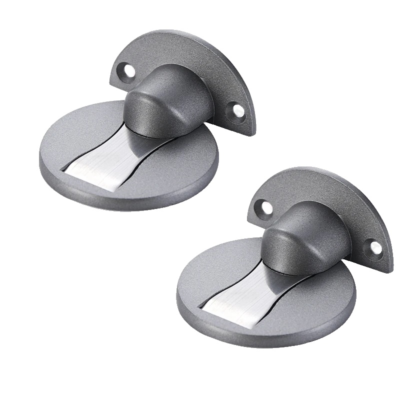 Türstopper, Unsichtbares Design, Starker Magnetischer Halt, Grau