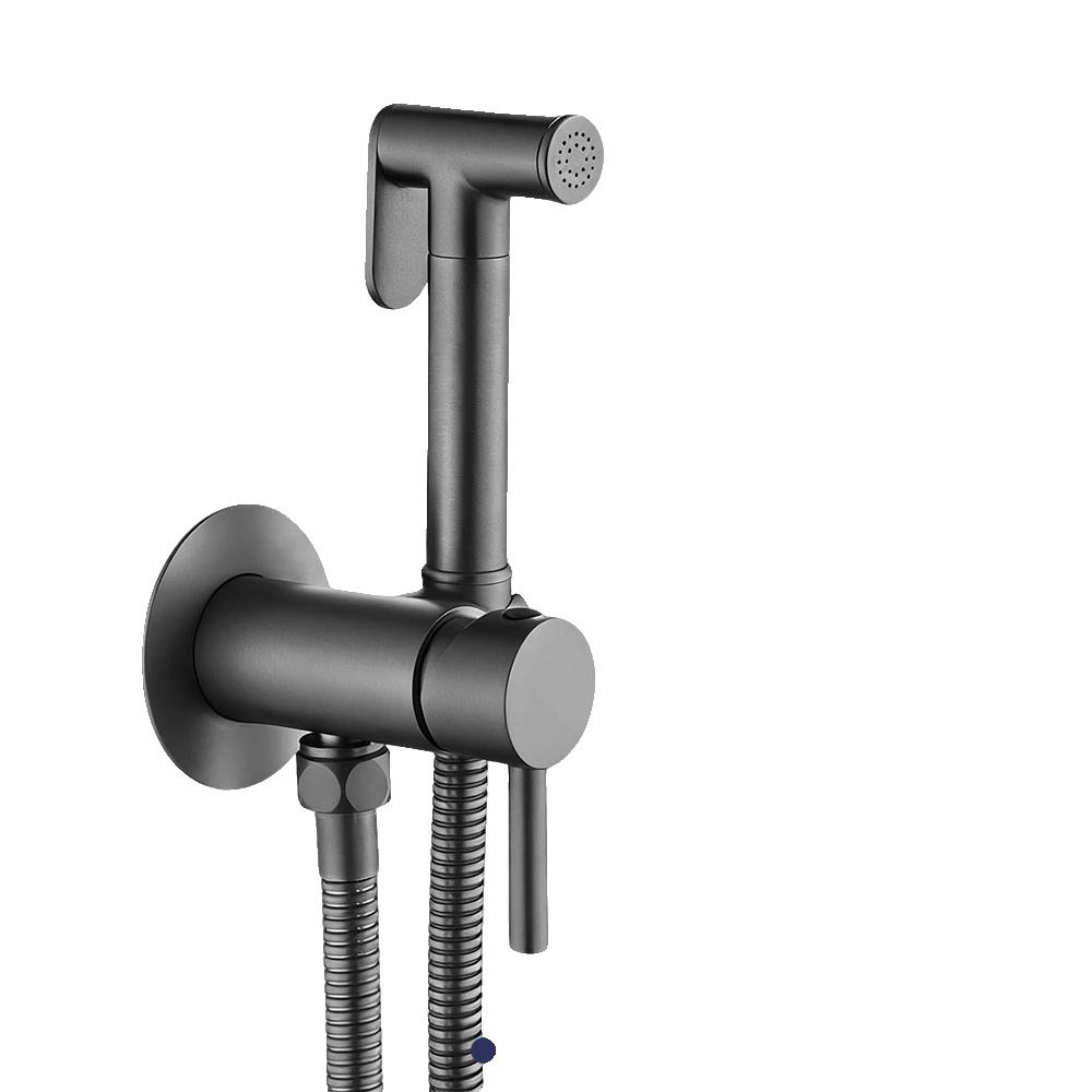 Handheld Bidet Sprayer, Massivmessing, Hybrid Warm- Und Kaltwasser, 1.2m 304 Schlauch-gm, G1/2