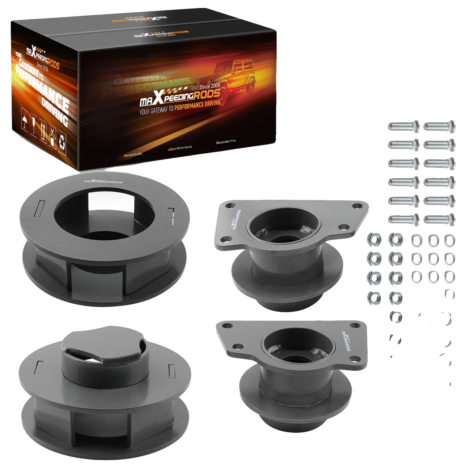 Lift Kit, 2,5" Vorne, 2" Hinten, Passt Für Jeep Liberty Kk, Passt Für Dodge Nitro, Geeignet Für Offroad-einsatz