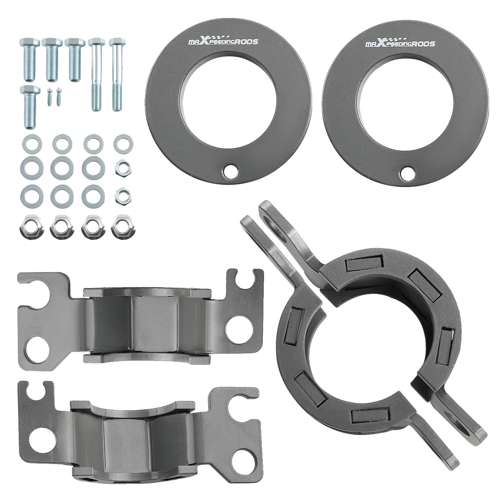 Lift-kit, 5 Cm Hebehöhe, Stahlmaterial, Einfache Montage Mit Schrauben, Kompatibilität Mit Jeep Cherokee Kl, Verbesserte Handhabung