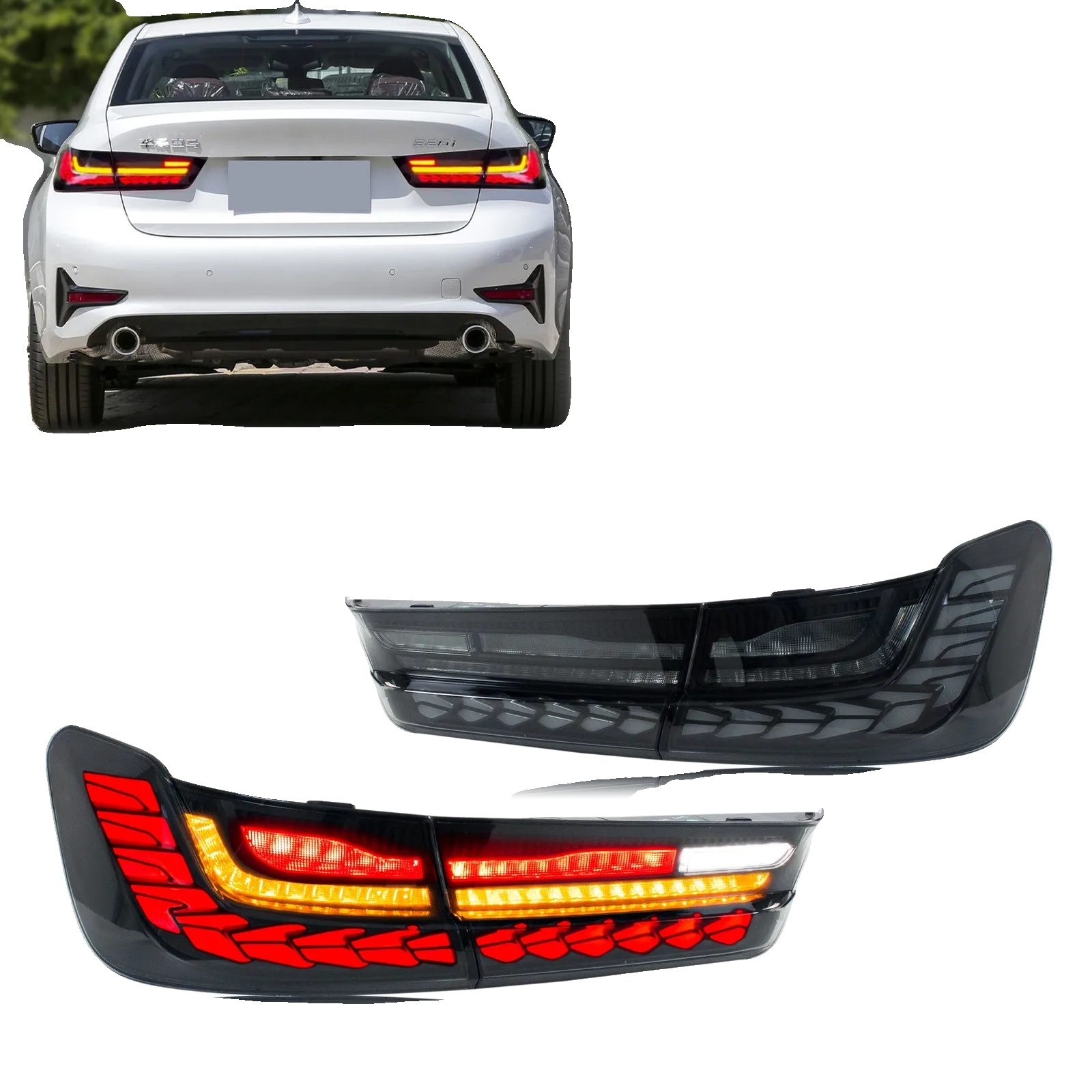Rücklichtanbau, 35 W Leistungsbewertung, 12 V Spannung, 3400 Lm Lumen, Sequenzieller Blinker, Dot-zertifizierung