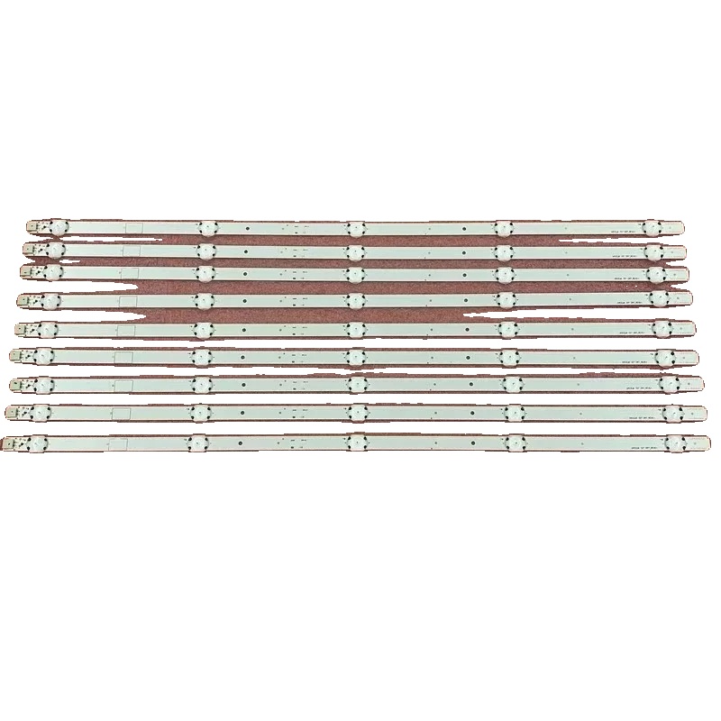 Led-hintergrundbeleuchtungsstreifen, Länge 590mm, Aluminium-material, Lichtstrom 60, Gleichstrom-stromquelle, Kompatibel Mit Mehreren Modellen