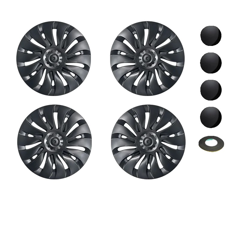 Radkappe, Langlebiges Abs, Aerodynamisches Design, Lr Waffe Grau, 19 Zoll, Meist Gekauft, Für Tesla Model Y