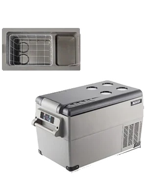 Tragbarer Kühlschrank, Dual-power-nutzung, Effizienter Kühlbereich, 35l