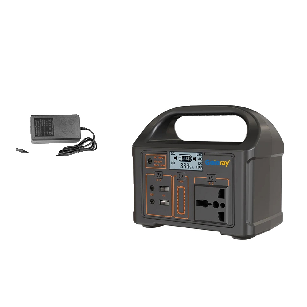 Kraftwerk, Tragbares Design, Mehrere Ladeoptionen, 100w 76.8wh