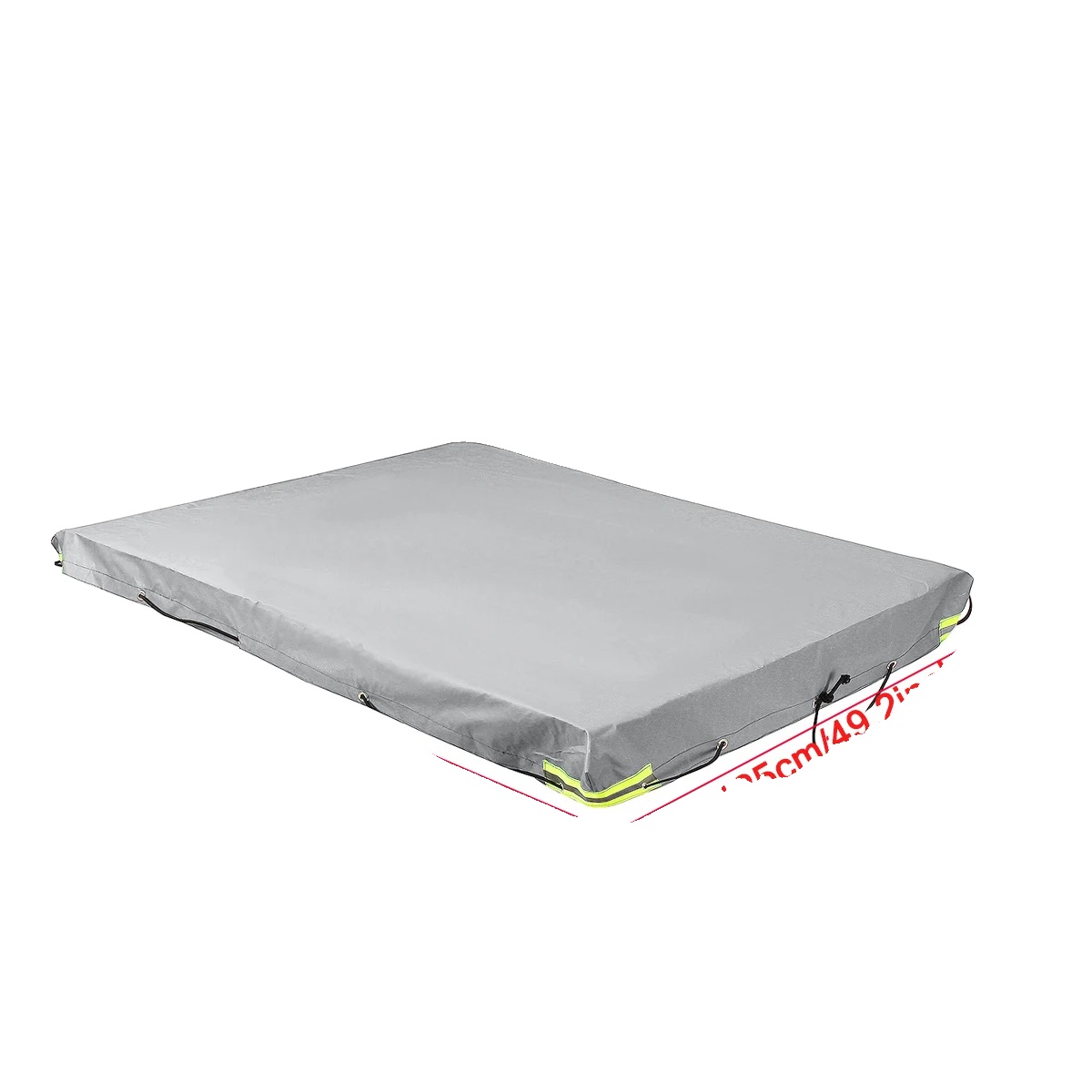 Trailerabdeckung, Staubdicht, Wasserdicht, Grau