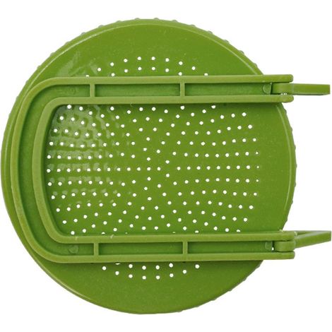 2-teiliger Keimdeckel Mit Ständer - Bpa-freies Aufbewahrungsglas Mit Großer Öffnung, Saatgutsieb Und Rostfreiem Keimset Für Bohnen, Alfalfa, Brokkoli Usw.