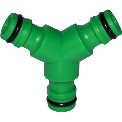 5 Praktische Küchen-/gartenschlauchverbinder, 3-wege-schnellkupplung, 16-mm-kunststoffverbinder, Grün, Von Debuns