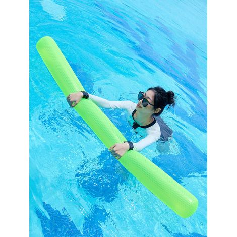 Aufblasbare Pvc-poolmatte, Spielmatte Für Erwachsene, Haltegriff Für Den Pool, Poolmatte Aus Holz – 162 Cm X 14 Cm – Grün