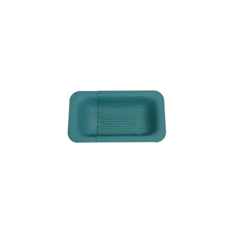 Ausziehbarer Abtropfkorb Für Spülbecken, Wiederverwendbarer Gemüsekorb, Verstellbar 36–49 Cm – Grün