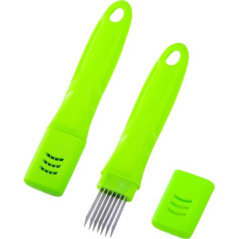 Frühlingszwiebelmesser, Scharfes Gemüsemesser Für Frühlingszwiebeln, Multifunktionaler Edelstahlschneider Für Den Hausgebrauch